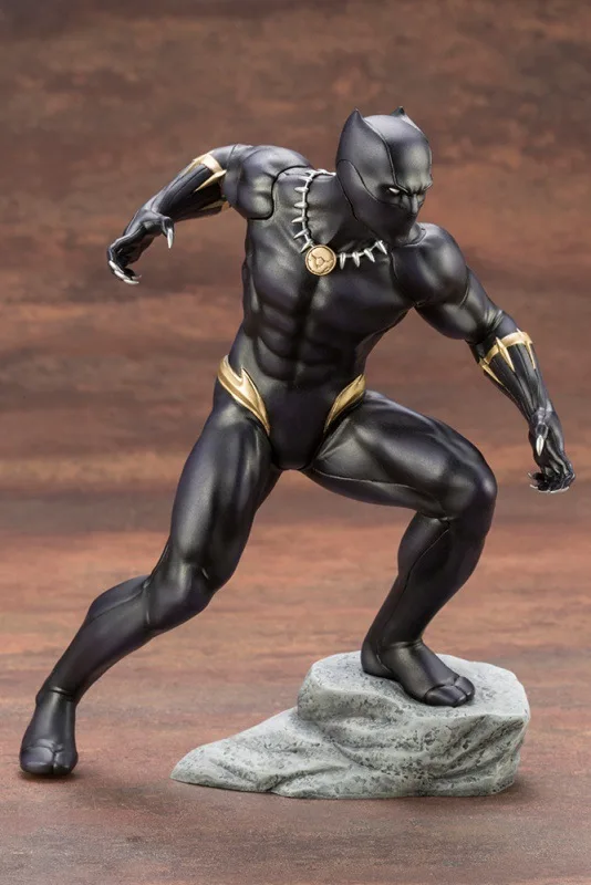 18 см Marvel Мстители Черная пантера фигурки арт модель игрушки