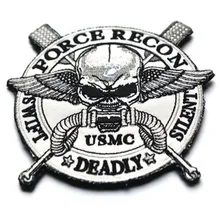 Подвергается разделу Легион Знак повязки Уплотнители пользовательские 3D стерео Вышивка Военная Униформа Ткань