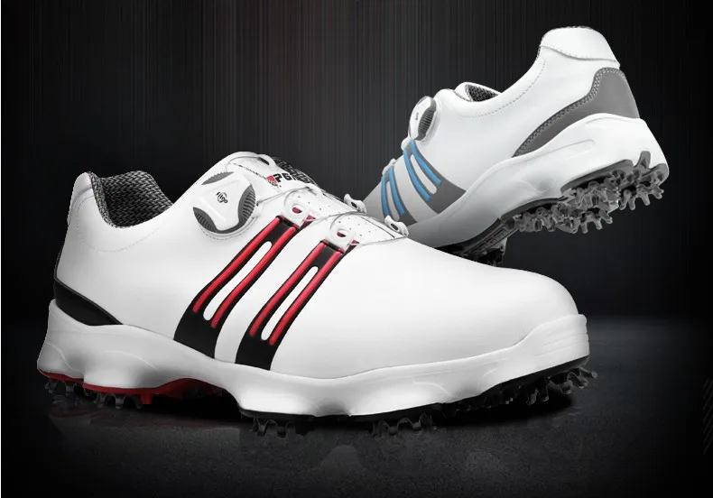 Высокое качество! pgm обувь для гольфа Для мужчин Спортивная обувь Водонепроницаемый мужской спортивной обуви ручки Пряжка шнурки