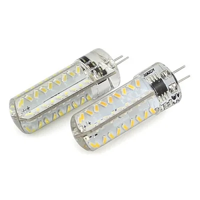 Лампа кукуруза G4 72 светодиода SMD 3014 светодиодная хрустальная лампа 220 В 230 240