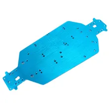 HSP 04001 Metal Aluminum Chassis Upgrade Parts For 1/10 RC Buggy XSTR Monster Truck BRONTOSAURUS 94111 Redcat Volcano EPX