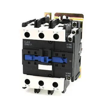 

CJX2-8011 LC1 AC Contactor 80A 3 Phase 3-Pole Coil Voltage 380V 220V 110V 36V 24V Din Rail Mount 3P+1NC+1NC Factory Wholesale