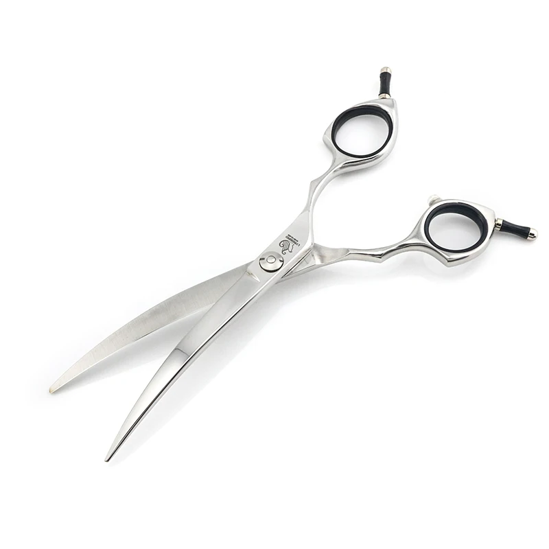 US $222.75 Pet Dog grooming scissors 65 Inch Dog Curved scissors with Two Tails Good quality Wholesale Lyrebird HIGH CLASS 10PCSLOT NEW