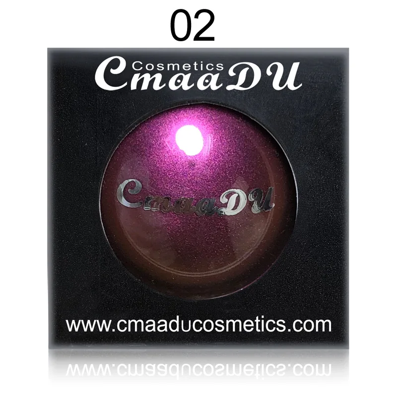 4 цвета CmaaDu макияж Хамелеон Блестящий Алмазный тени для век Мерцающие Металлические тени для век длительная яркая косметика для глаз TSLM2