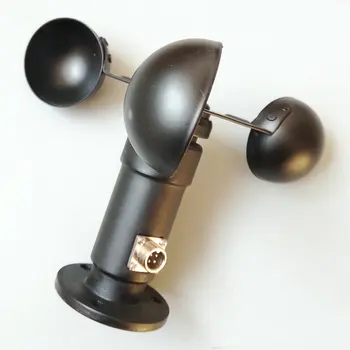 

SHGO HOT-Pulse Signal Wind Sensor Digital Anemometer Pulse Signal Output Aluminum Alloy Wind Speed Sensor Anemometer Anemomete