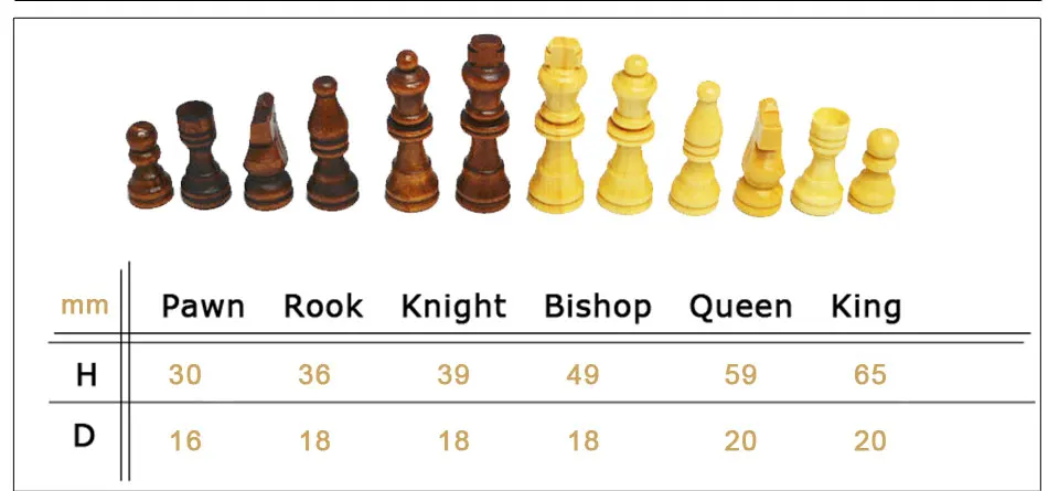 BSTFAMLY 54/65/80/92/105 мм шахматные фигуры Набор деревянные шахматы Стандартный фигуры для международных конкурсов игрушка в подарок IA14