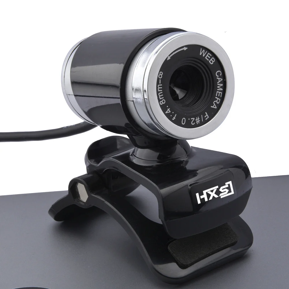 Hxsj A860 Webams HD PC Камера с поглощения микрофон Микрофон для Skype для Android ТВ поворотный компьютер Камера веб-камера