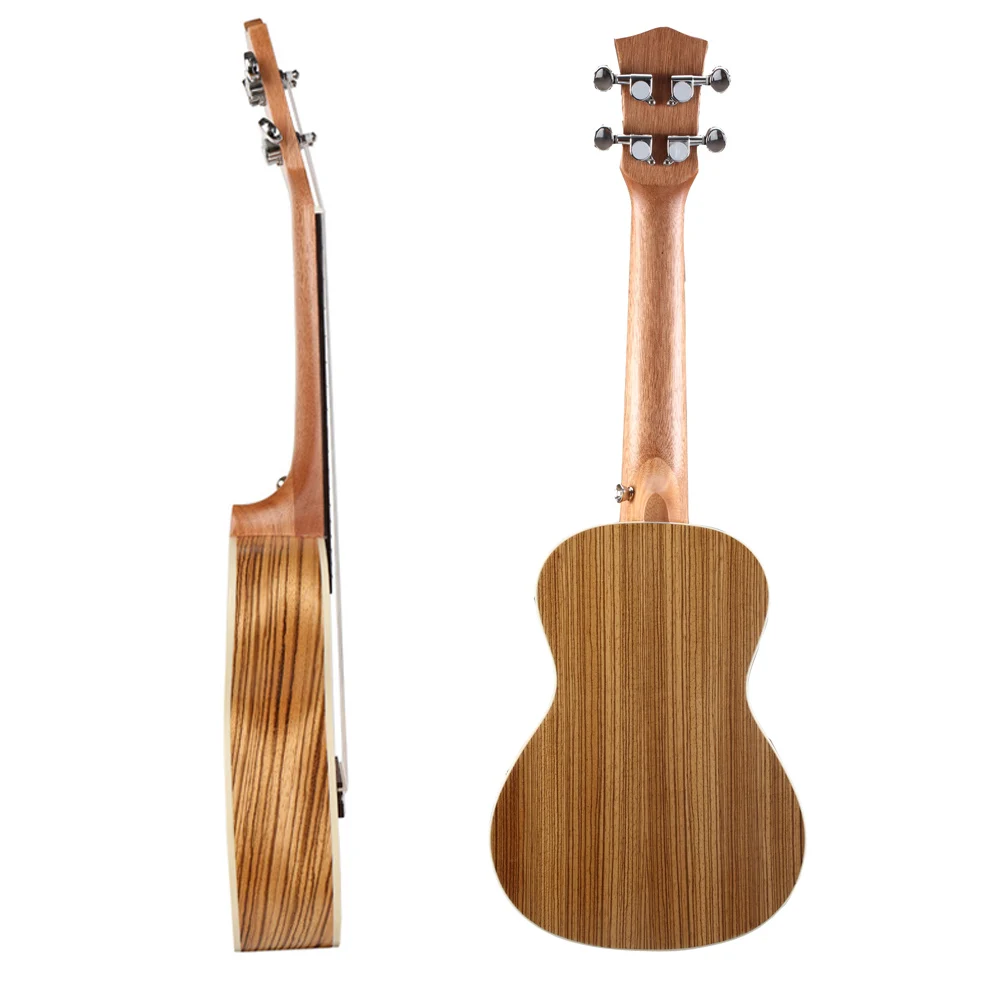 Acouway концертные Гавайские гитары укулеле 23 дюйма Zebra uku Ukelele с ABS связью Гавайские гитары струнный музыкальный инструмент