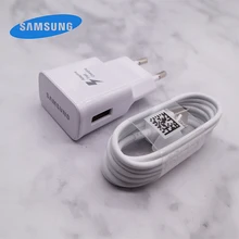 Samsung Быстрое Зарядное устройство USB адаптер питания 9 В 1,67 а Быстрая зарядка type C кабель для samsung Galaxy S10 S8 S9 Plus A30 A70 A50 note 8 9