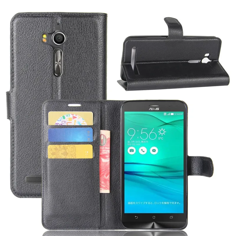 Для Asus Zenfone GO ZB552KL чехол ASUS 5 Флип кожаный бумажник для телефона|Бамперы| |