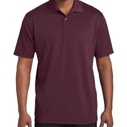 Sport-Tek ST640 PosiCharge Racer Mesh Polo Maroon - Large (1)