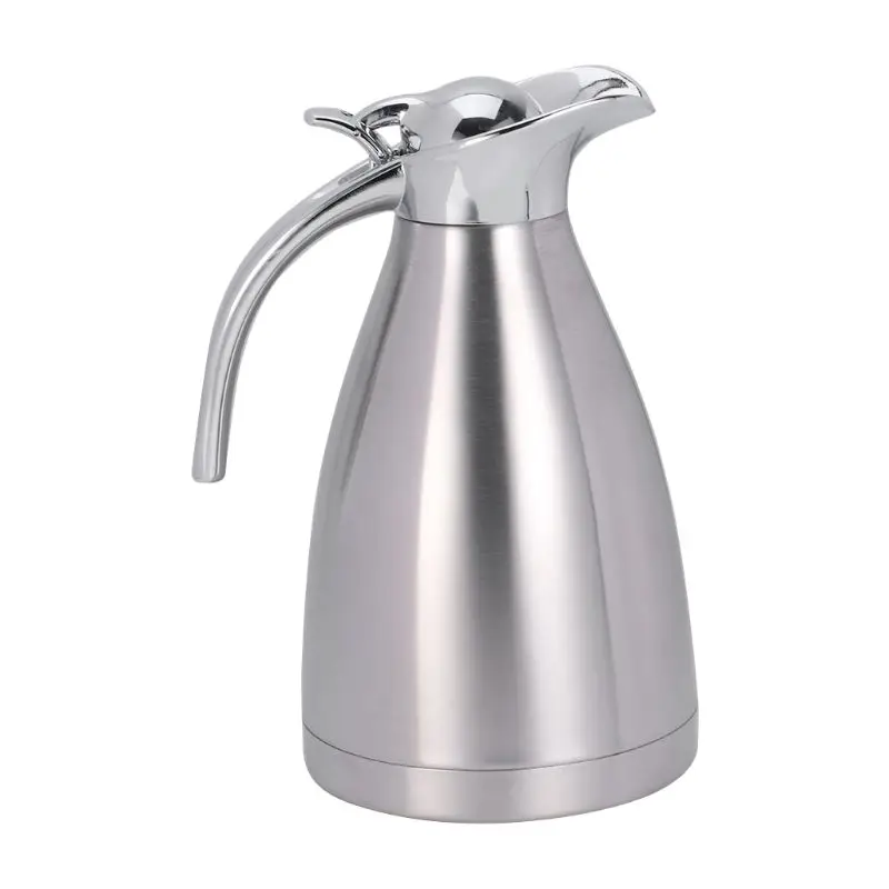 Stainless Steel Vacuum Insulation Pot Hot Water Kettle Thermo Jug 1.5L 2.0L