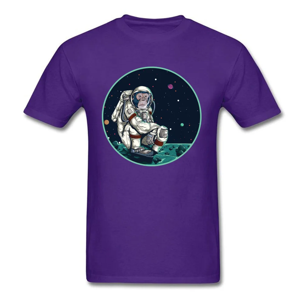 New Arrival Space Monkey Unique Short Sleeve T Shirts VALENTINE DAY O Neck Cotton Fabric Tops & Tees for Boys Tops Shirts Street Space Monkey purple