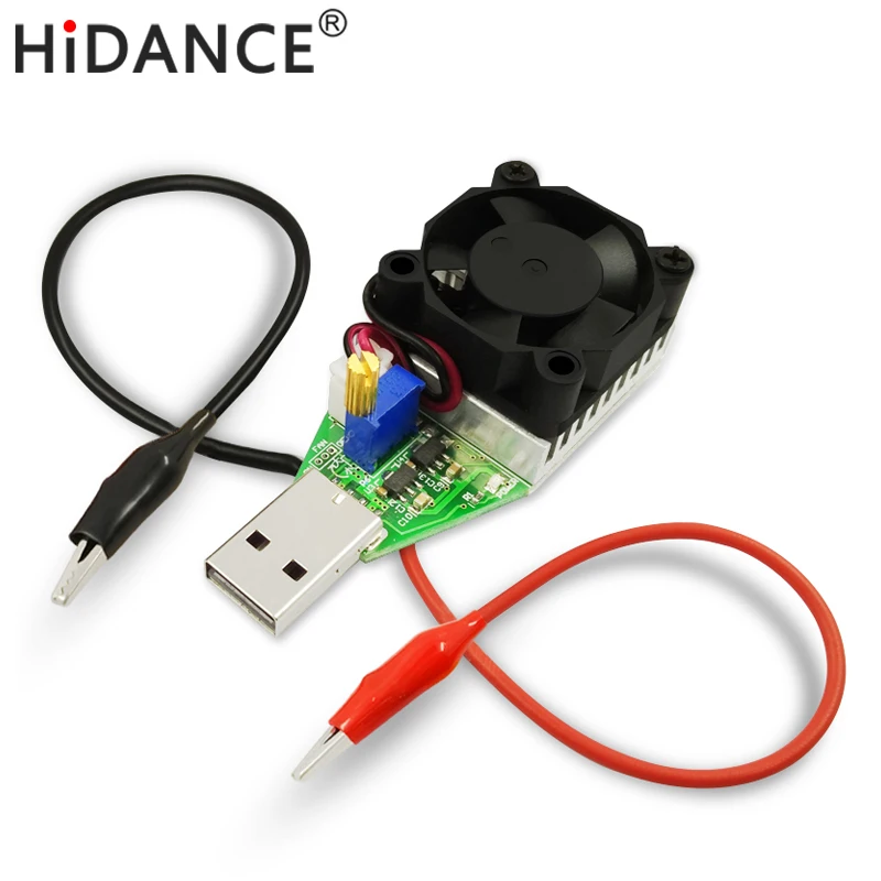 Goedkoop Usb dc elektronische belasting weerstand batterij bank capaciteit testen charger verstelbare constante stroom spanning aging ontlading