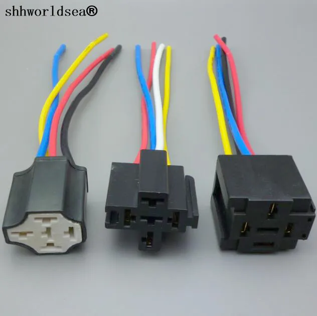 Shhworldsea 1pcs 4p 2wire 16agw 2wire 18agw 14cm Wired 4