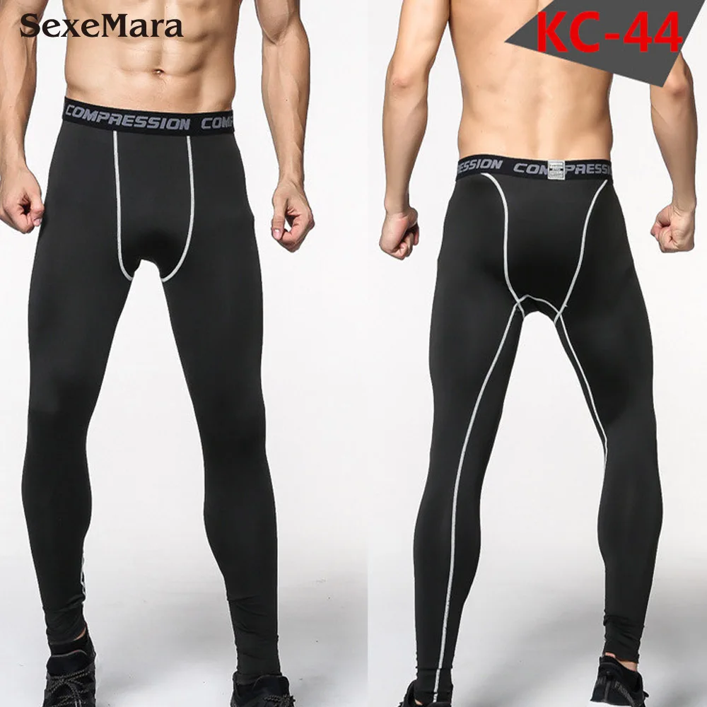 Новые SexeMara MS мужские компрессионные штаны трико для кроссфита Мужские штаны для бодибилдинга брюки джоггеры с камуфляжным принтом физический фитнес