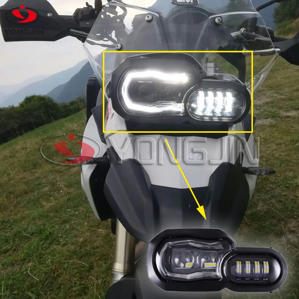 Hi/Lo светодиодный полный комплект для сборки фар для BMW F800GS& F700GS ADV 13-16