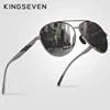 Мужские солнцезащитные очки-авиаторы KINGSEVEN UV400