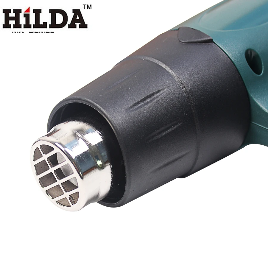 HILDA 220 V EU Plug Industrial 2000 W электрический тепловой пистолет терморегулятор Термоусадочные Упаковочные нагревательный элемент для электрических