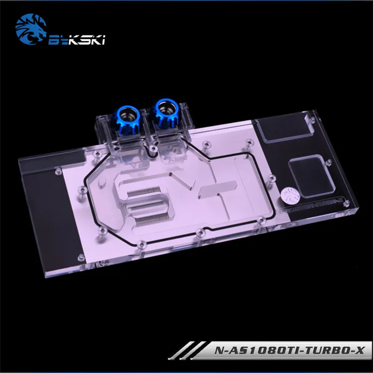Блок водяного охлаждения Bykski для ASUS TURBO GTX 1080 8G/1080Ti 11G 1070Ti 8G/CERBERUS A8G N AS1080TI