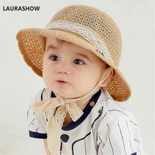Ларасу детские шляпы, детские летние шляпа от солнца детская соломенная шляпка
