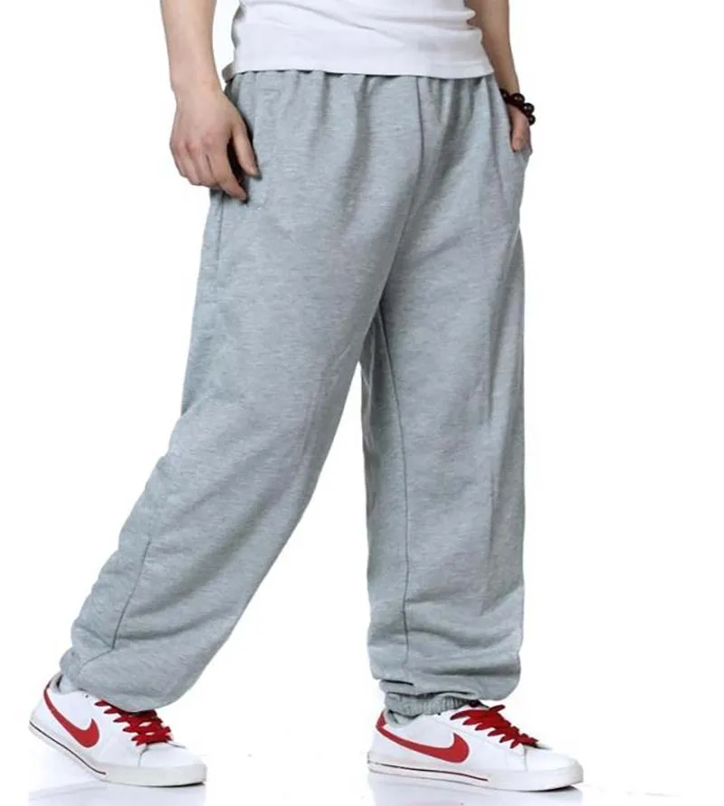 New Fashion Sweat Pants Hip Hop Men Joggers Track Pants Fromal Dress Casual Loose Baggy Cotton Trousers Male Clothes Sweatpants best sweatpants for men