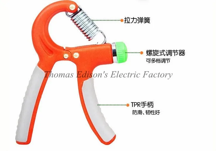 Рукоятка захватов Тип силы захвата предплечья тренировки мышц Тренажер Регулируемая мышцы наручные Разработчик