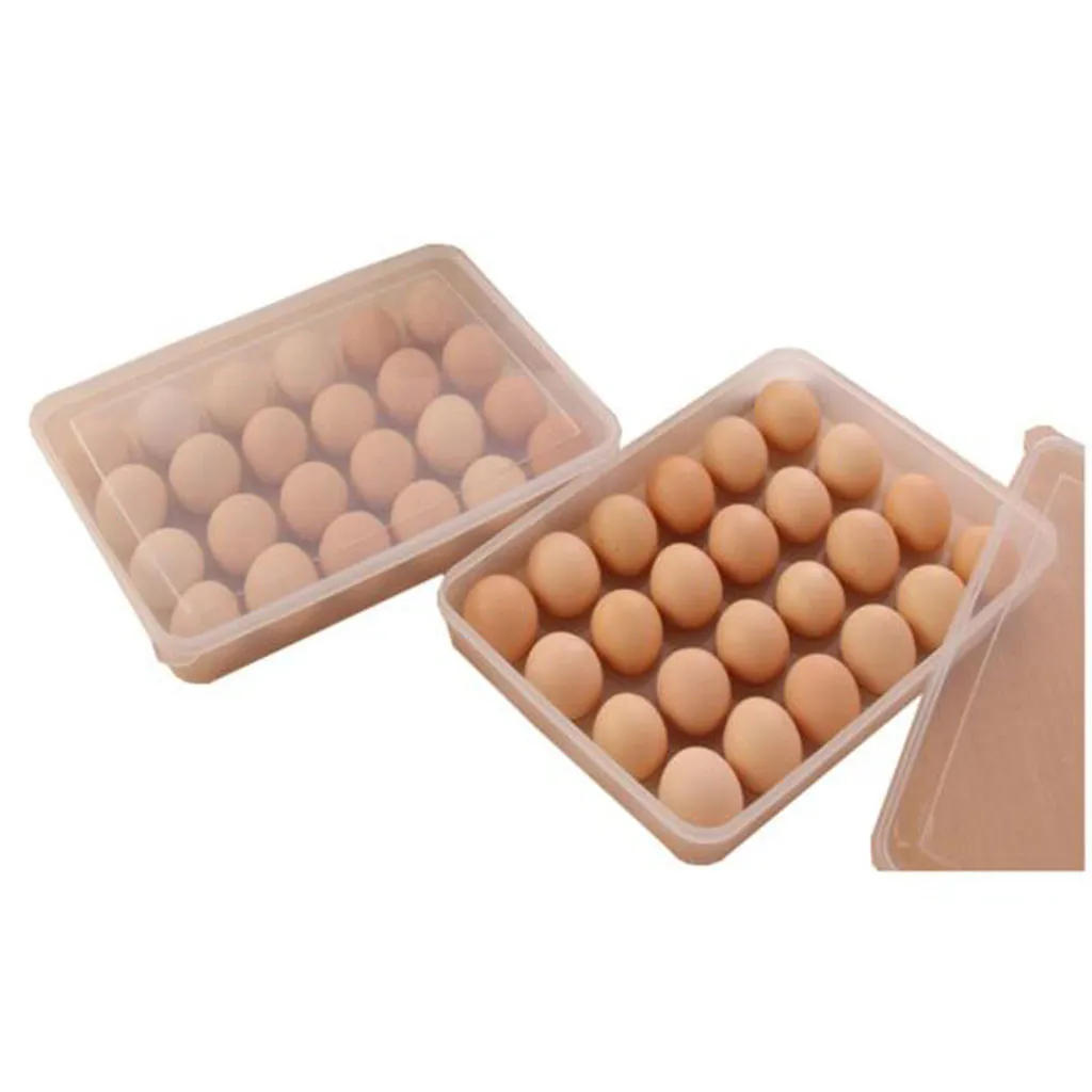 Холодильник еда пельмени яйца герметичный контейнер для хранения пластиковый ящик# NN527