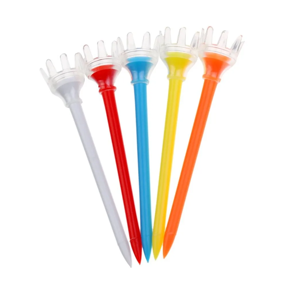 

80mm 8cm long new Plastic Crown Shape Claw Cushion Top Golf Tees