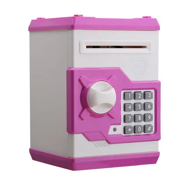Electronic Piggy Bank Safe Box Money Boxes for Children Digital Coins Cash Saving Safe Deposit