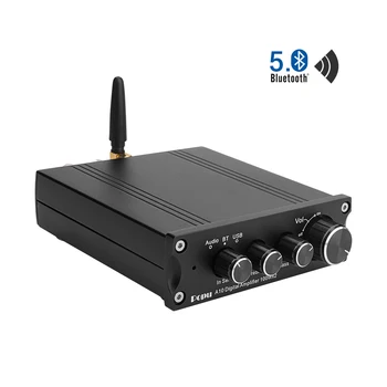 

Mini Amplificador TPA3116D2 Bluetooth 5.0 QCC3003 Power Amplifier Audio 100Wx2 Stereo Hifi Speaker Amp USB RCA PCM5102 Decoder
