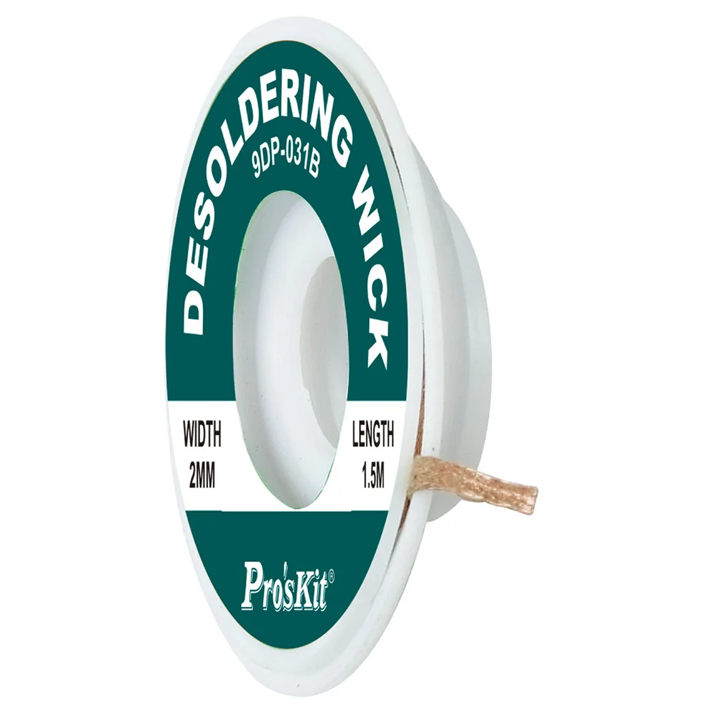 

Free Shipping! Brand Proskit 9DP-031B Suction tin line desoldering wick solder wire (1.5 m)