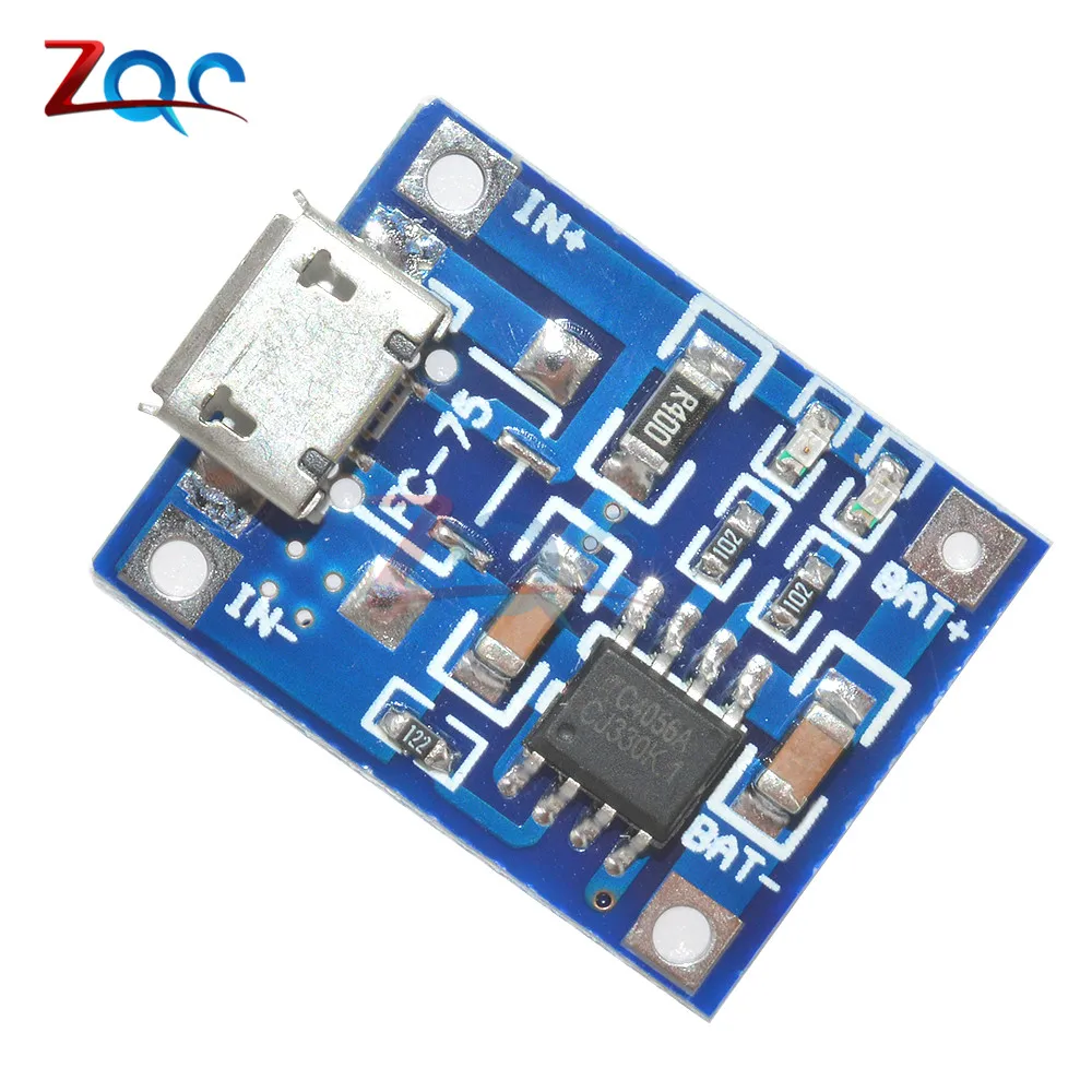 

5PCS TP4056 5V 1A Mini Micro Interface USB Lithium Battery Charging Board DIY Charger Module