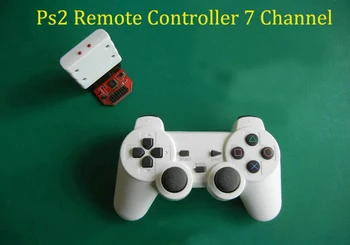 

1Set PS2 Universal Remote Controller 7 Channel Receiver Kit 5.8-3.6V Output 7CH PWM Control Distance 8m for DIY Model Boat/Car