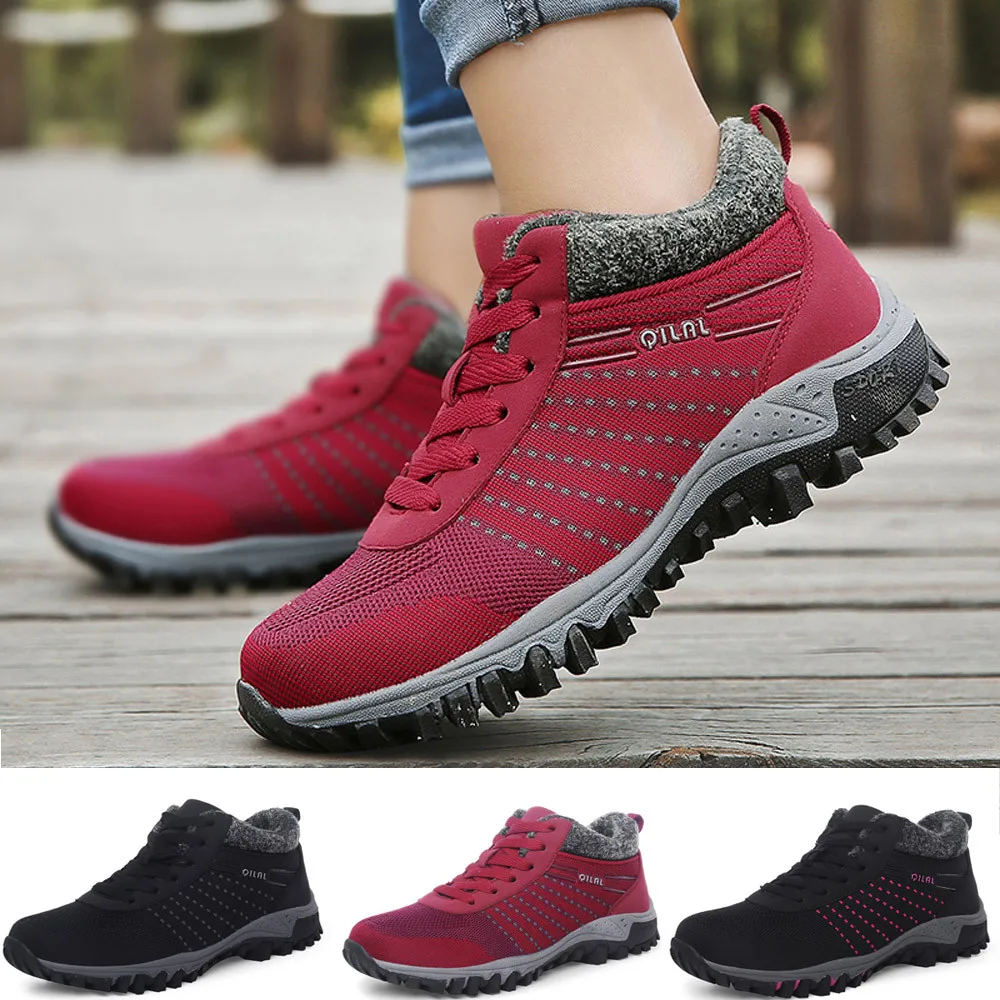 sport shoes men 2018 Mesh Breathable Non Slip Keep Warm Sport Shoe Flat ...