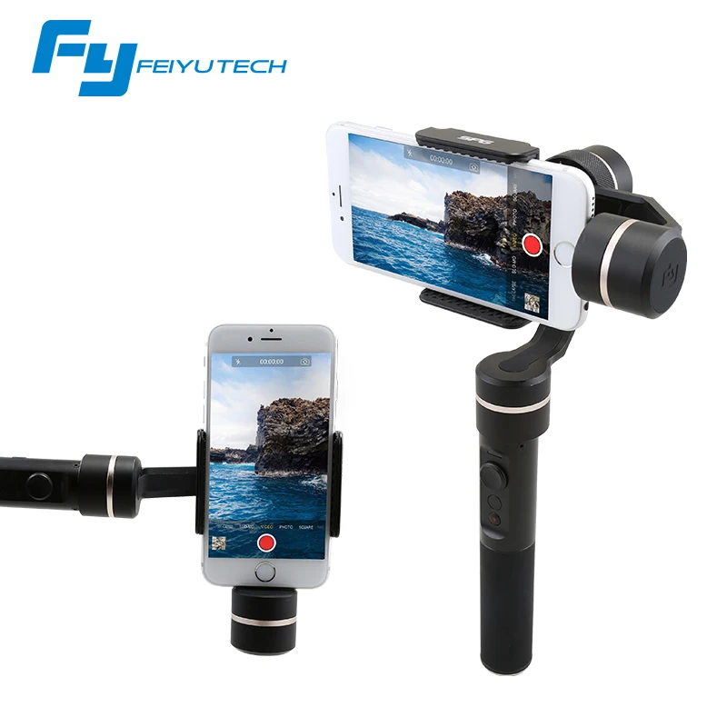 FeiyuTech SPG Gimbal 3-Axis Handheld Gimbal Stabilizer for iPhone 7 6 Plus Smartphone Gopro Action Camera VS Zhiyun Smooth Q feiyutech fy spg c 3 axis handheld smartphone gimbal stabilizer for xiaomi huawei iphone professional selfie stick pk smooth q