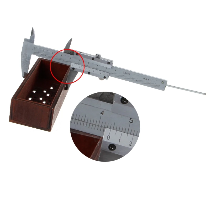 BIlinli Mini Messschieber 0-100mm Messuhr Tasche Edelstahl Metric Machinist Messwerkzeuge Rluer BIlinli Mini Messschieber 0-100mm Messuhr Tasche Edelstahl Metric Machinist Messwerkzeuge Rluer