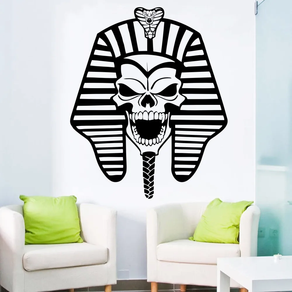 Free Shipping Ancient Egyptian Pharaoh Avatar Vinyl Stickers Free Shipping Ancient Egyptian Pharaoh Avatar Vinyl Stickers Decorative Home Personality Art Deco Mural Wall Decals F 139