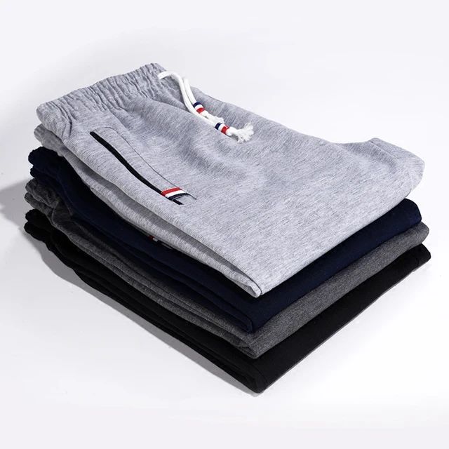 US $11.04 Mens Outdoor Sports Running Pants Joggers Straight Cylinder Active Sweatpants Workout Jogging Trou