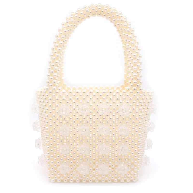 

Pearl bag Ladies beaded bag luxury handbag evening purses and handbags for women 2018