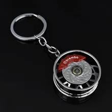 Новое поступление, стильный брелок для ключей из сплава с тормозными дисками jdm, креативный брелок для BWM, модель автозапчастей