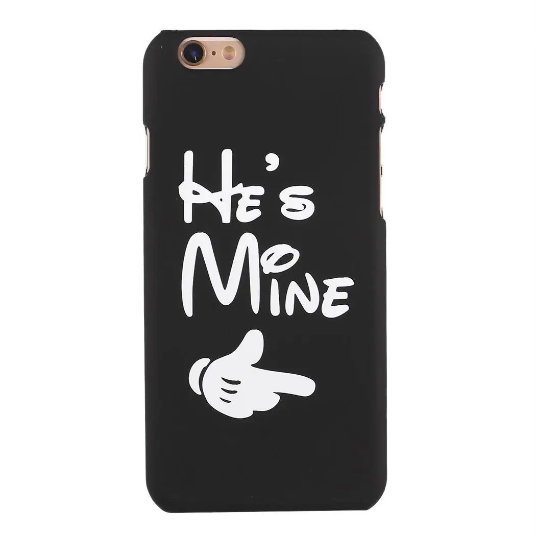 Чехол для мобильного телефона с надписью He's She's Mine Lovers который легко