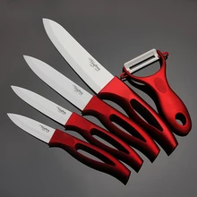 Hohe qualität 3 “4” 5 “6” zoll marke Frucht-utility-chef Küche Keramikmesser Sets + kostenloser versand