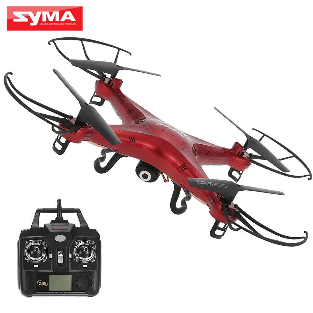 Syma x5c 2-мегапиксельная hd камера drone fpv вертолет 2.4 ГГц 4ch 6 оси гироскопа rc мультикоптер с 2 ГБ tf карта syma дистанционного управления toys квадрокоптер дрон с камерой