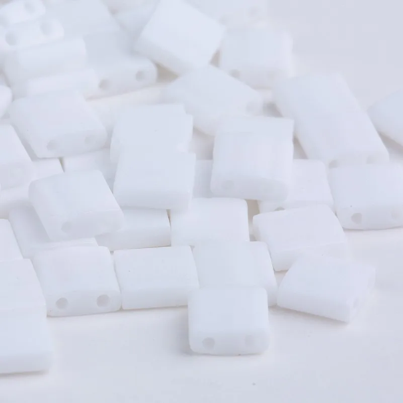 TL402FR Taidian Lapis синий Непрозрачный Матовый Miyuki Tila Стекло Seedbeads для DIY кисточка Браслеты Делая 5x5x1,9 мм 3 грамм около 36 шт - Цвет: TL402FR