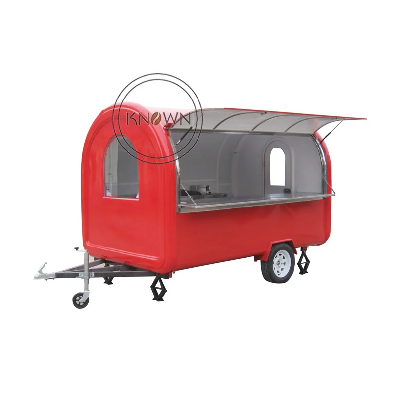 KN 280 mobile food carts/trailer/ ice cream truck/snack food carts for