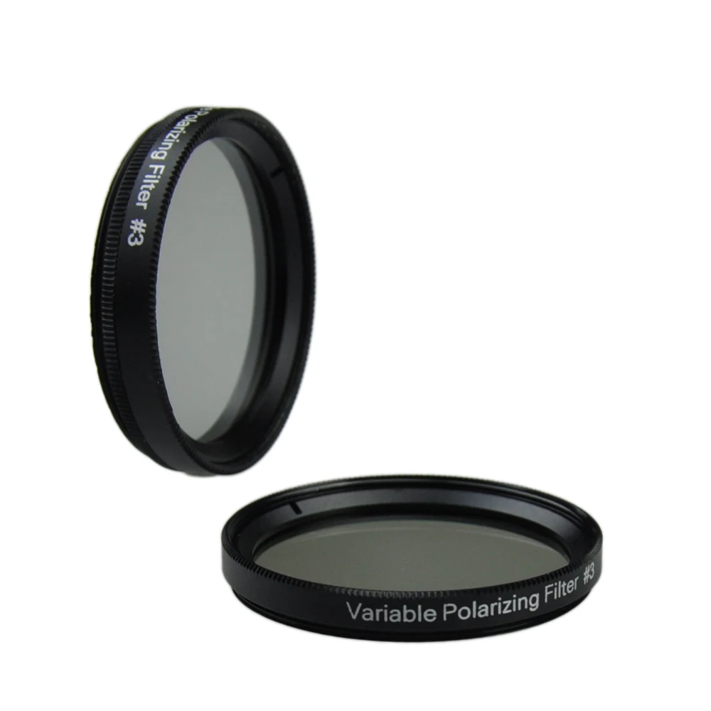 Progressively Dim The View 2 Inch Variable Polarizing Filter No3 for Telescopes & Eyepiece Increasing Contrast Reducing Glare and Increasing Detail 