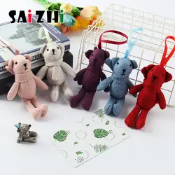 Saizhi 1 шт. маленький медведь плюшевые игрушки, забавные мишка мягкие куклы подарок Свадебная вечеринка украшения SZ4006