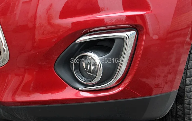 Автомобильная крышка, Авто Передняя и задняя противотуманная и тормозная световая рамка для mitsubishi asx 2013, ABS хром, 7 шт./лот