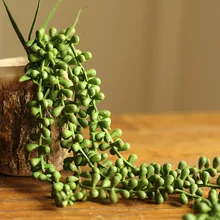 Искусственные суккуленты гирлянда из ротанга из бисера Настоящее прикосновение Высокое качество Валентина Слезы с фабрики